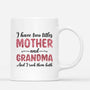 1947MUS3 personalized i have two titles mom and grandma mug