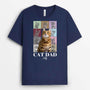 1948AUS2 personalized cool cat mom cat dad t shirt