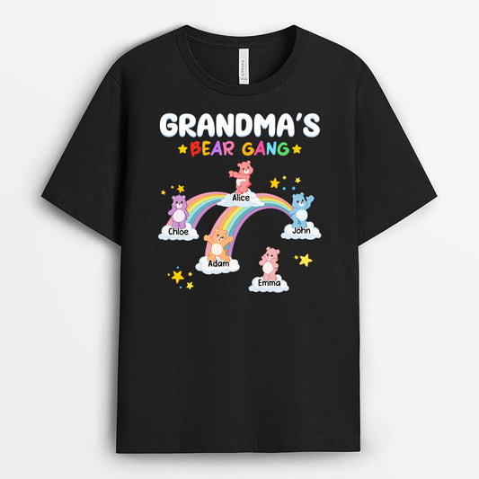1951AUS1 personalized daddys grandpas bear gang t shirt
