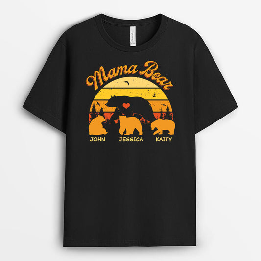 1975AUS1 personalized mama bear t shirt
