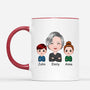 1978MUS2 personalized being a mommy is an honor being a grandma is priceless mug