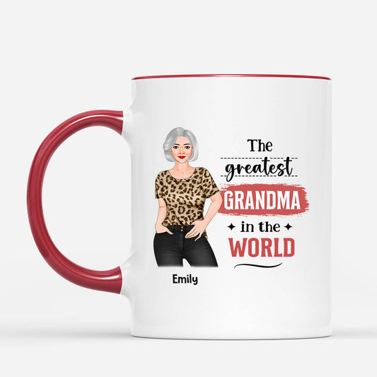 2003MUS2 personalized greatest mom in the world mug