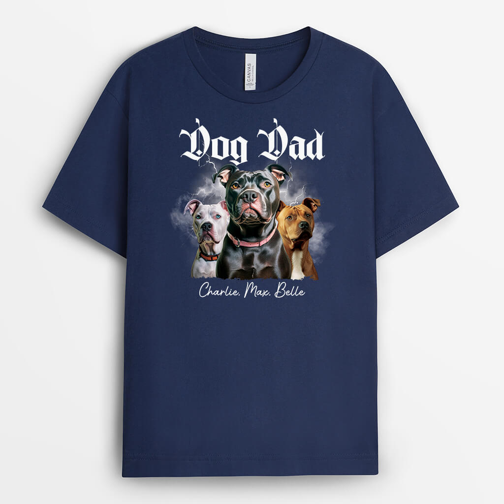 2022AUS2 personalized dog mom dog dad t shirt
