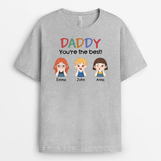 2031AUS2 personalized mommy youre the best t shirt