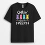 2044AUS1 personalized chillin with my peeps t shirt