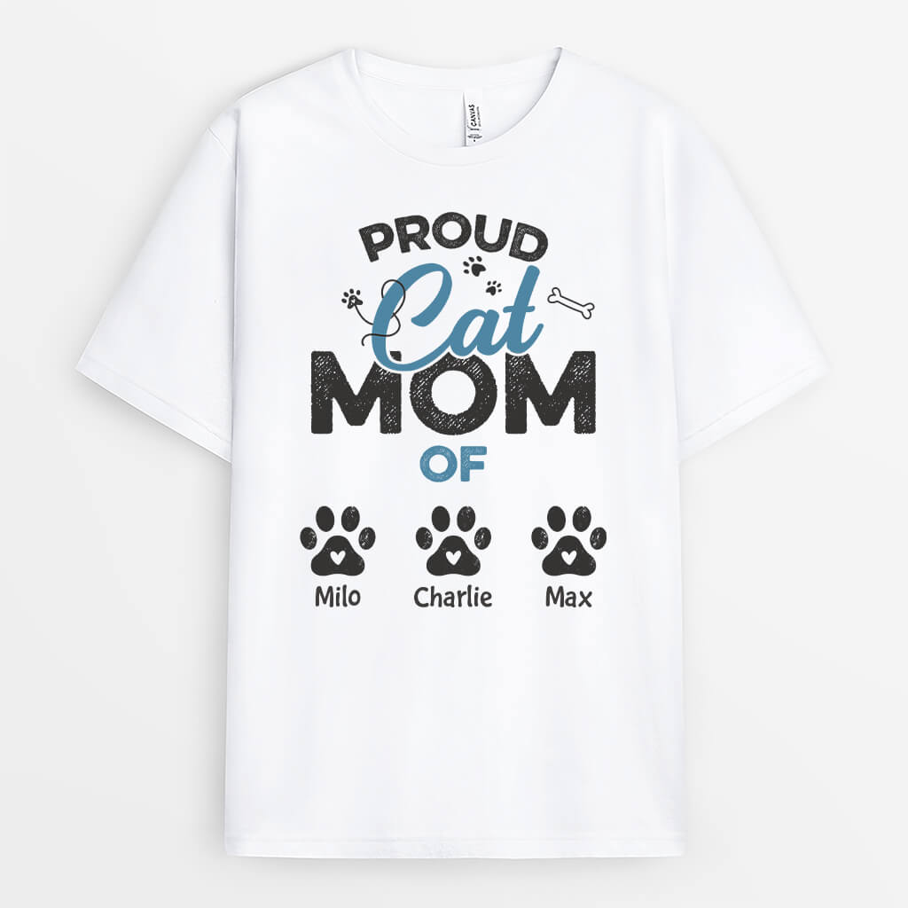 2083AUS1 personalized proud dog dad of t shirt