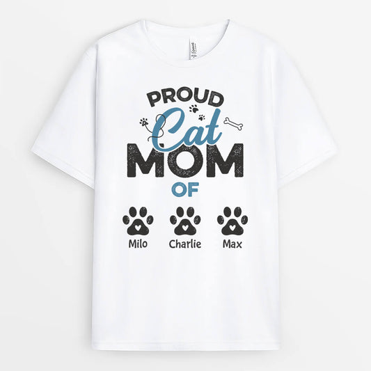2083AUS1 personalized proud dog dad of t shirt
