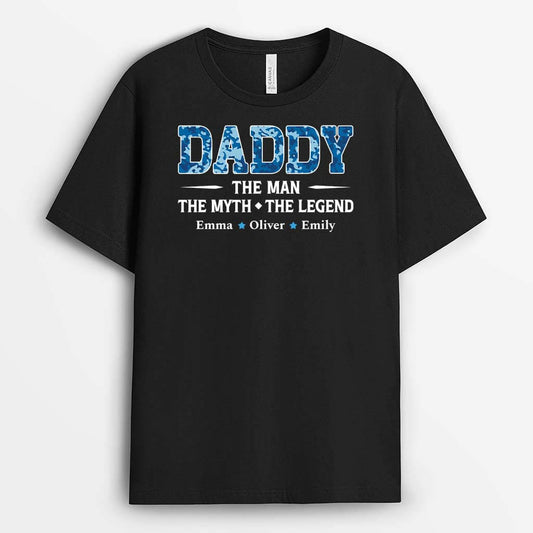 2091AUS1 personalized the man the myth the legend t shirt