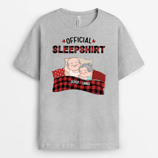 2096AUS1 personalized official sleepshirt for couple t shirt_2