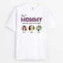 2113AUS1 personalized this mommy wears her heart on her shirt t shirt