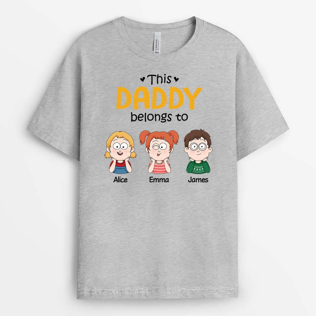 2141AUS2 personalized this mommy grandma belongs to t shirt