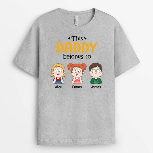 2141AUS2 personalized this mommy grandma belongs to t shirt