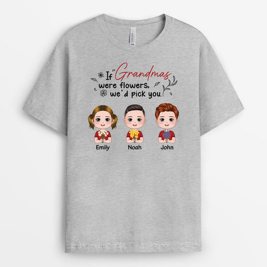 2144AUS2 personalized if nannies were flowers wed pick you t shirt_508a2a18 bc4f 4a2a b3c1 9ea99ae0a8ac