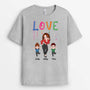 2152AUS2 personalized love mom and kids t shirt