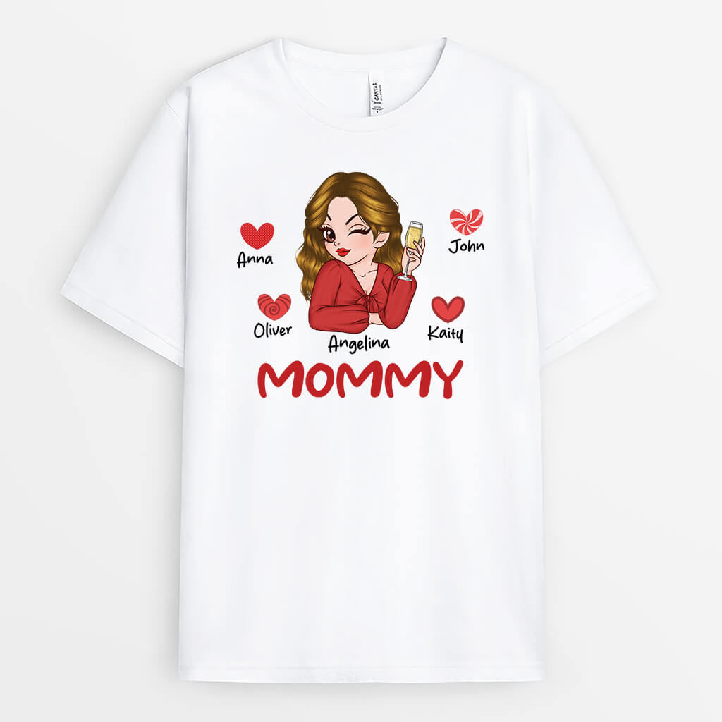 2186AUS2 personalized love cool grandma t shirt