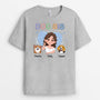2211AUS2 personalized cute dog mom t shirt