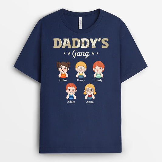 2317AUS2 personalized daddy grandpa s gang t shirt