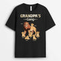 2366AUS1 personalized daddys gang lions t shirt