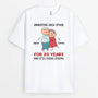 2806AUS1 annoying each other  custom t shirt printing for couple