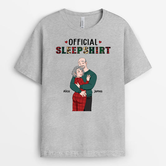 3162AUS2 love official sleepshirt  personalized gifts for couple