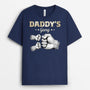 3231AUS2 grandpas gang fist bump grandpa with kids  personalized t shirt for grandpa