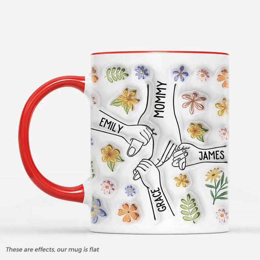 3534MUS1 grandma mommy holding hands mug  personalized gifts for grandma mom_32e1d357 b910 4466 abff 5472f9cb6034