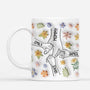 3534MUS3 grandma mommy holding hands mug  personalized gifts for grandma mom