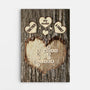 3554CUS1 together we make a family tree canvas  personalized gifts for grandparents parents