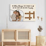 3576CUS3 other things may change us but we start and end with family  personalized family photo canvas