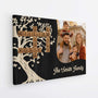 3578CUS2 family crossword photo canvas  personalized family gift