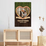 3677CUS3 together since heart photo canvas  customised gifts for couple