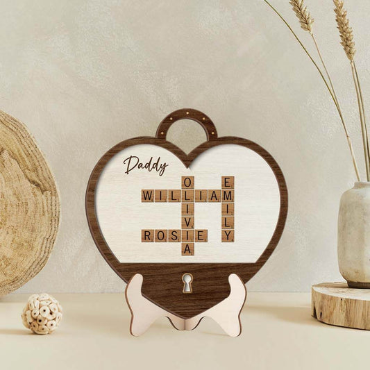 3790QUS2 grandma mom crossword wooden heart shaped plaque  personalized gifts for grandma mom_e05b3af0 358c 4665 9382 8df865dbbf38