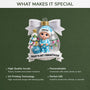 5921OUS4 3d printing effect personalized acrylic first christmas ornaments for newborns 5921O8HTK