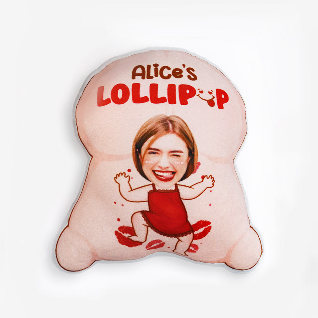 PersonalizedLollipopCustomShapedPillow