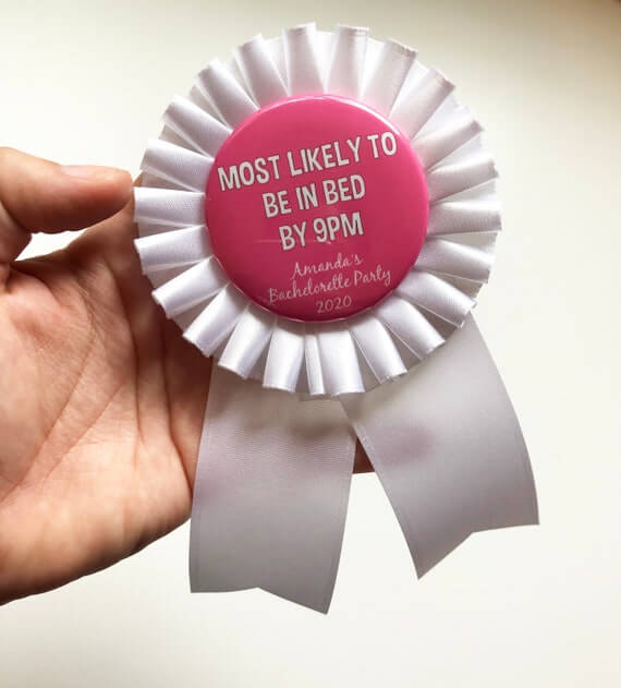 Personalized Ribbon Medals as Funny Family Reunion Gifts