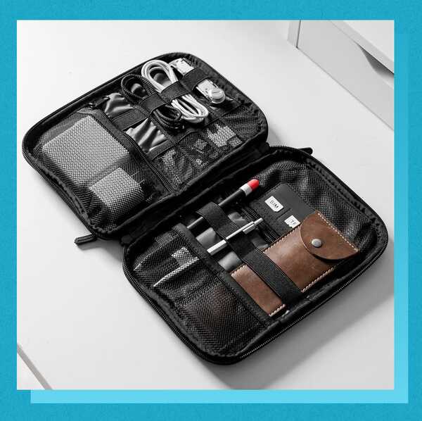Tech Organizer Pouch as a Gifts That Begin with T for Him