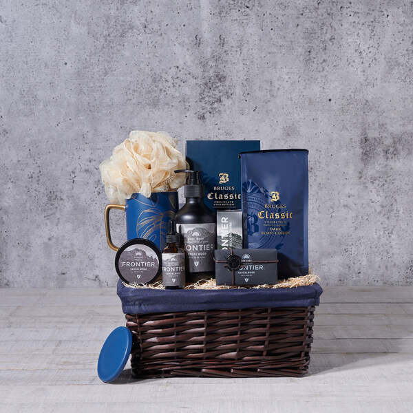 Spa & Relaxation GIft Basket for Boyfriend on Valentine's Day