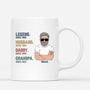 0004M108BUS1 Personalized Mug gifts Man Grandpa Dad Text