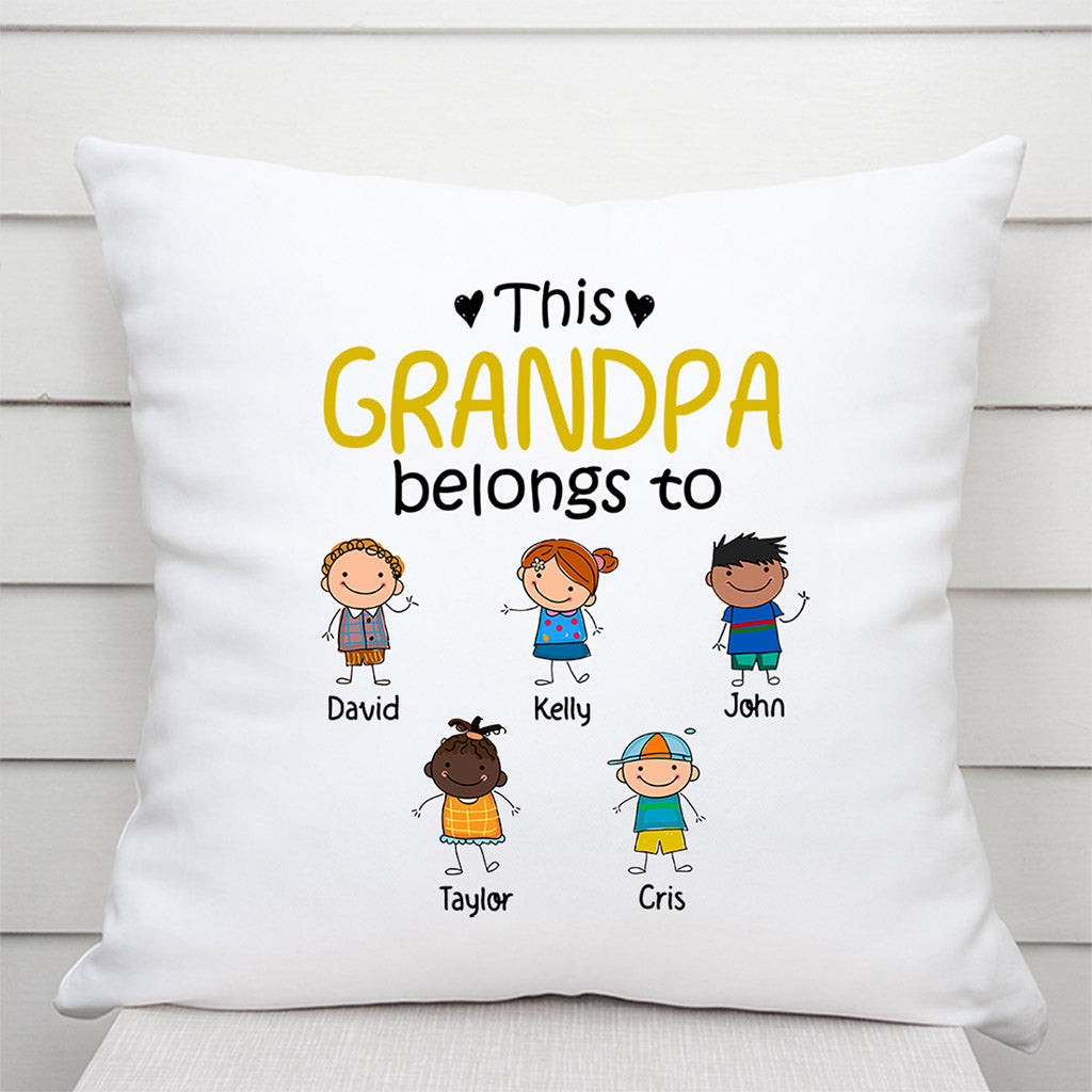 0014P020BUS3 Customized Pillows Gifts Kids Grandpa Dad
