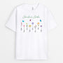 0065A340AUS1 Customized T shirts Gifts Flower Grandma Mom