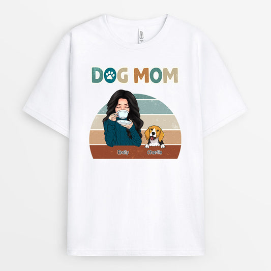 0067A117CUS1 Personalized T shirts Gifts Dog Lovers Woman