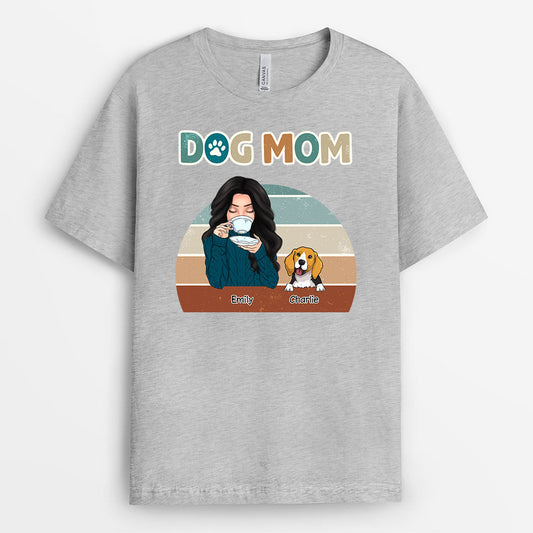 0067A117CUS2 Personalized T shirts Gifts Dog Lovers Woman