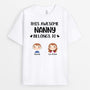 0141AUS2 Personalized T shirts gifts Kid Grandma Mom