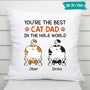 0185P060DUS2 Personalized Pillows Presents Cat Lovers