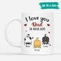 0191M140DUK2 Personalized Mug gifts Cat Lovers