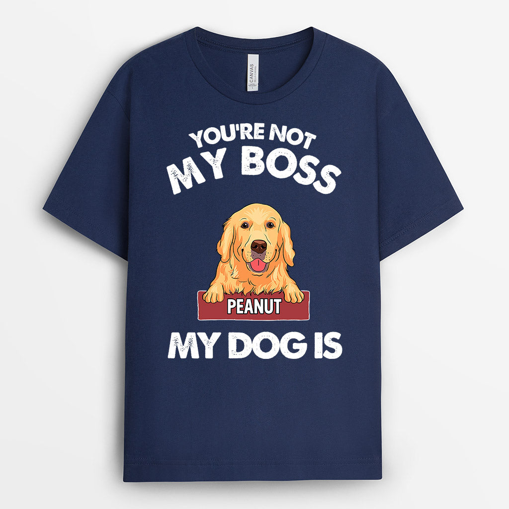0214A260CUS2 Personalized T shirts Presents Dog Lovers