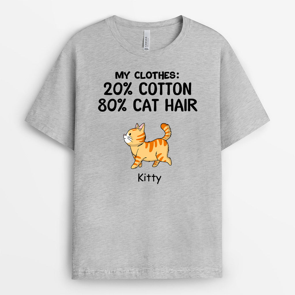 0244A238DUS2 Customized T shirts presents Cat Lovers Text
