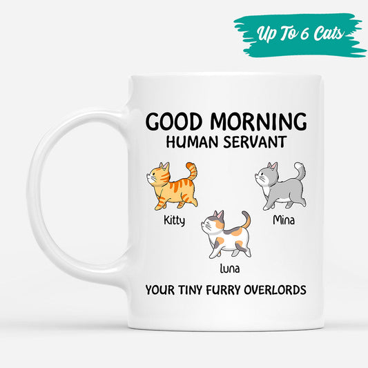 0265M258DUS2 Customized Mug Presents Cat Lovers Text