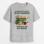 0266A208HUS1 Customized T shirts gifts Dog Lovers Garden
