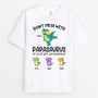 0274A240BUS1 Customized T shirts presents Dinosaur Grandpa Dad